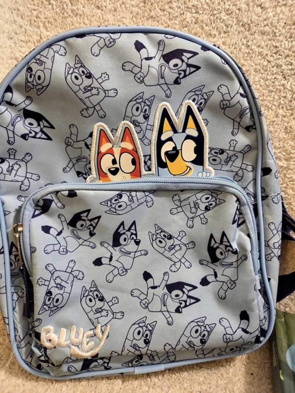 Bluey Kids Character Print Backpack